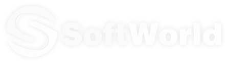Logo Softworld Vietnam White