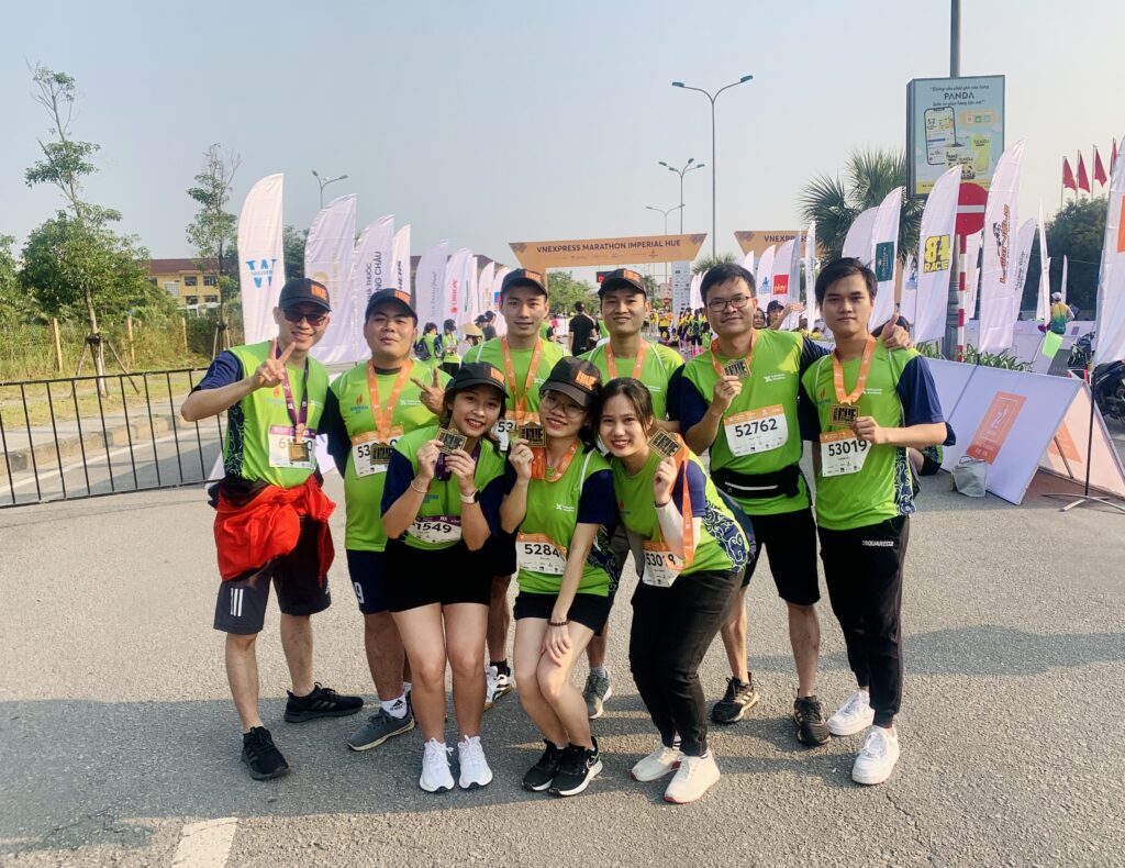 SoftWorld Chinh Phục VnExpress Marathon Imperial Huế 2022