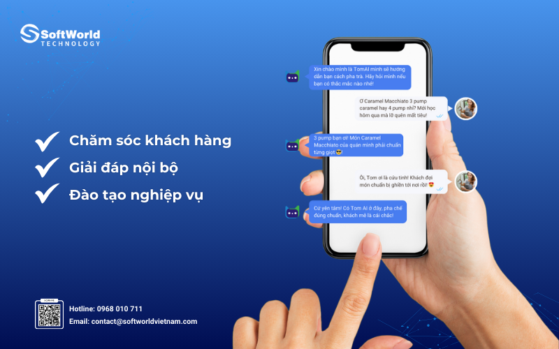 chatbot dao tao nghiep vu