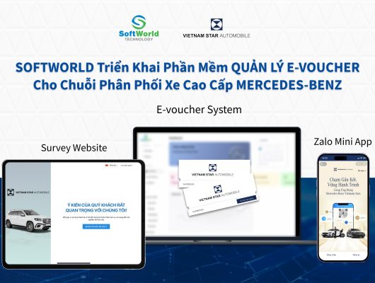 Softworld triển khai phần mềm quản lý e-voucher cho chuỗi phân phối xe Mercedes-Benz