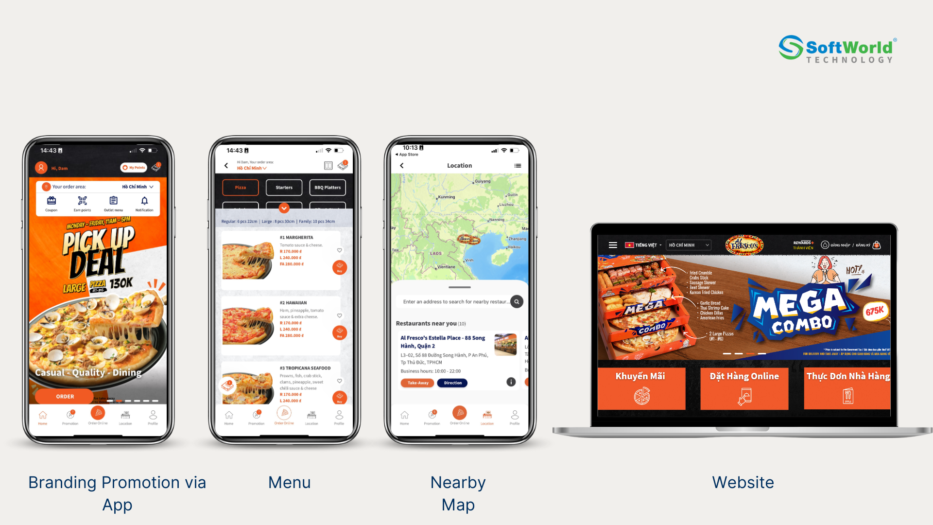 SoftWorld đồng hành cùng AFG triển khai hệ thống đặt hàng online 