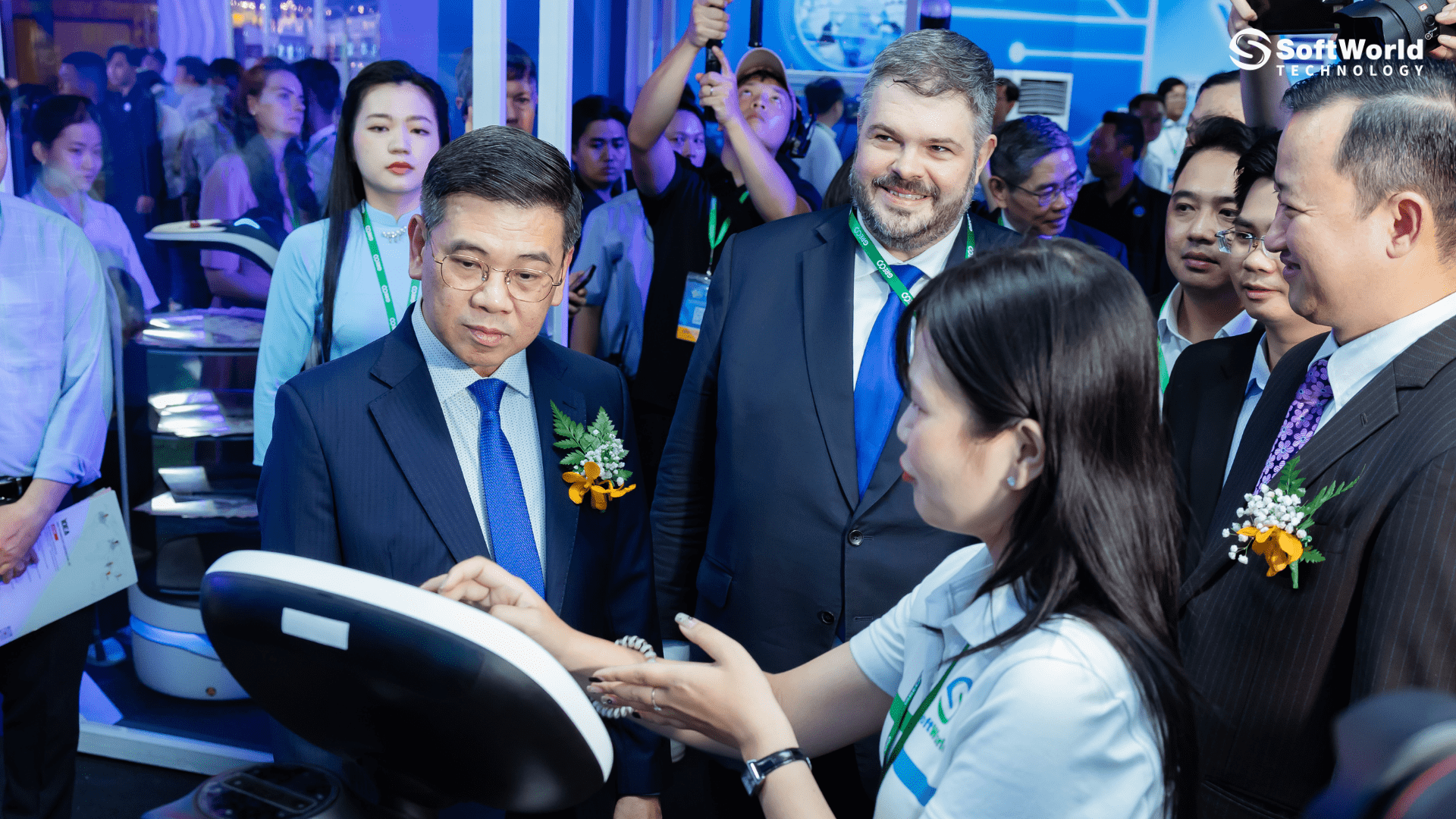 SoftWorld đón tiếp Lãnh đạo thành phố