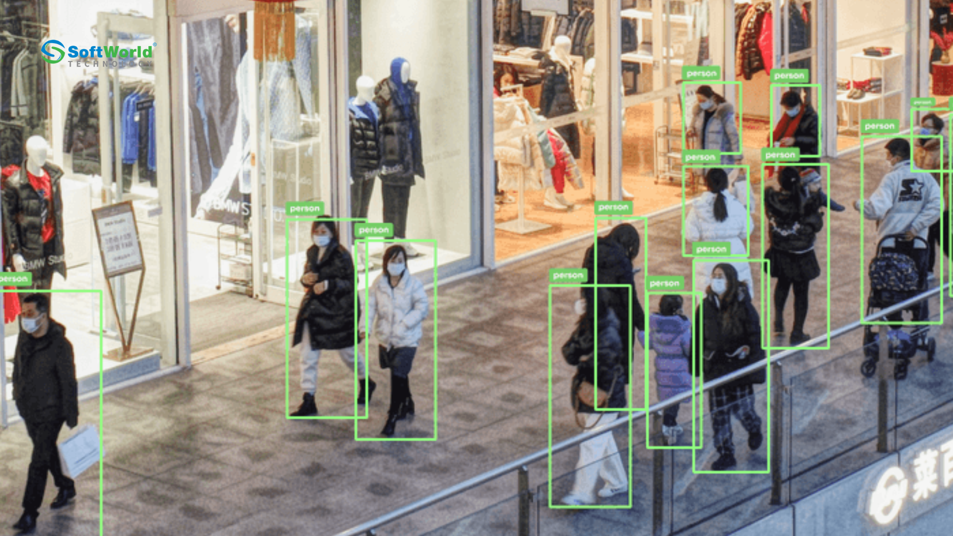 AI Counter được các Mall ứng dụng để đo lường lượng khách hàng