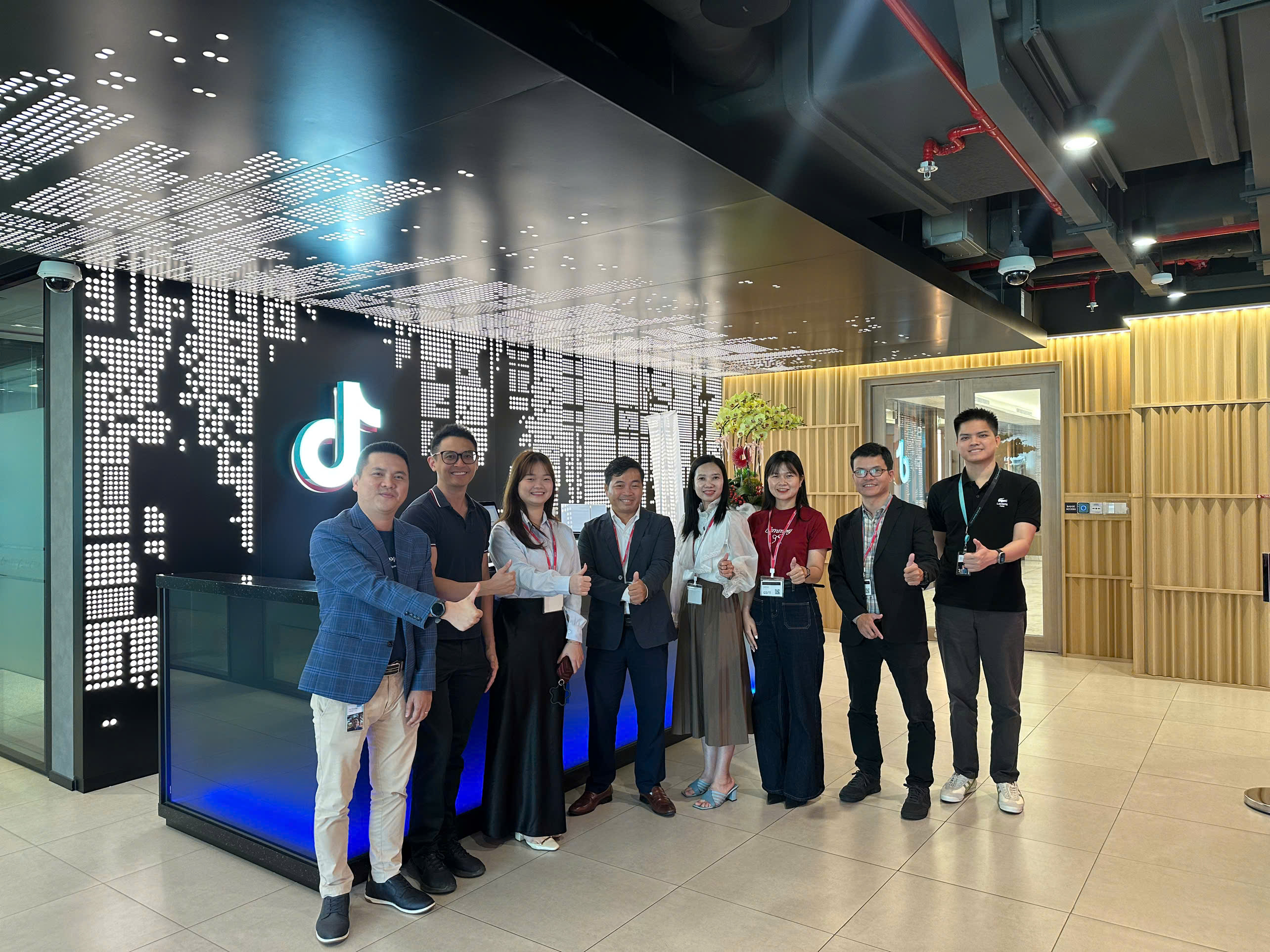 SoftWorld tham quan văn phòng BytePlus thuộc ByteDance