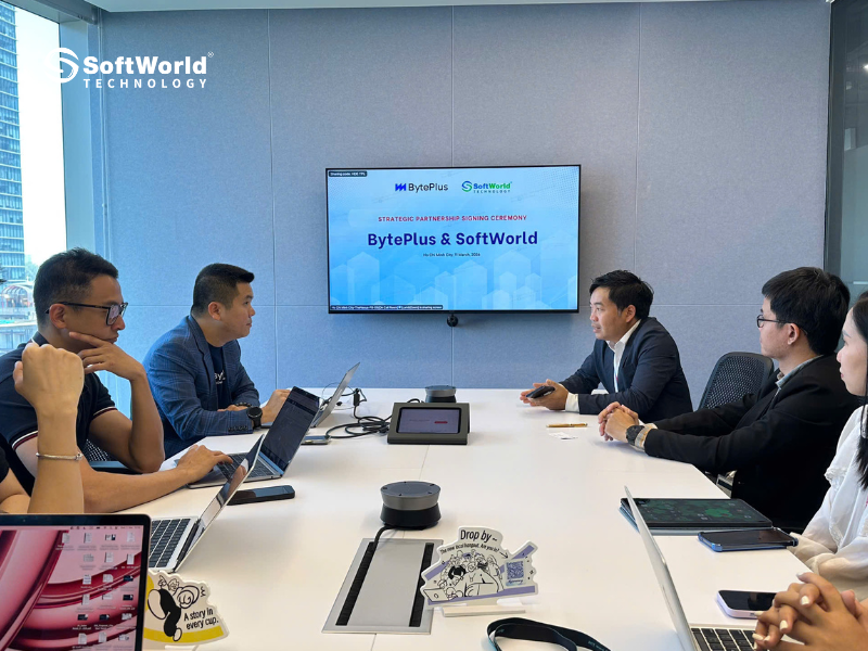 SoftWorld ký kết hợp tác cùng BytePlus trong phát triển AI