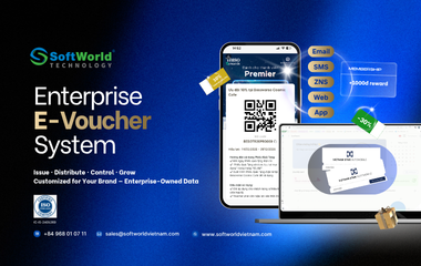 SoftWorld E-Voucher System — a comprehensive digital voucher issuance and management solution for businesses