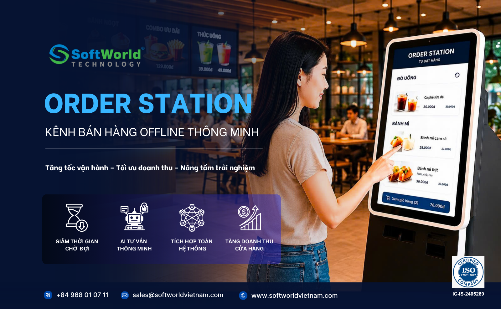 Order Station — Giải pháp kênh bán hàng offline thông minh tại điểm bán 