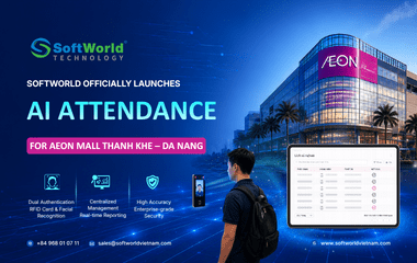 SoftWorld Officially Launches AI Attendance System for AEON Mall Thanh Khe – Da Nang