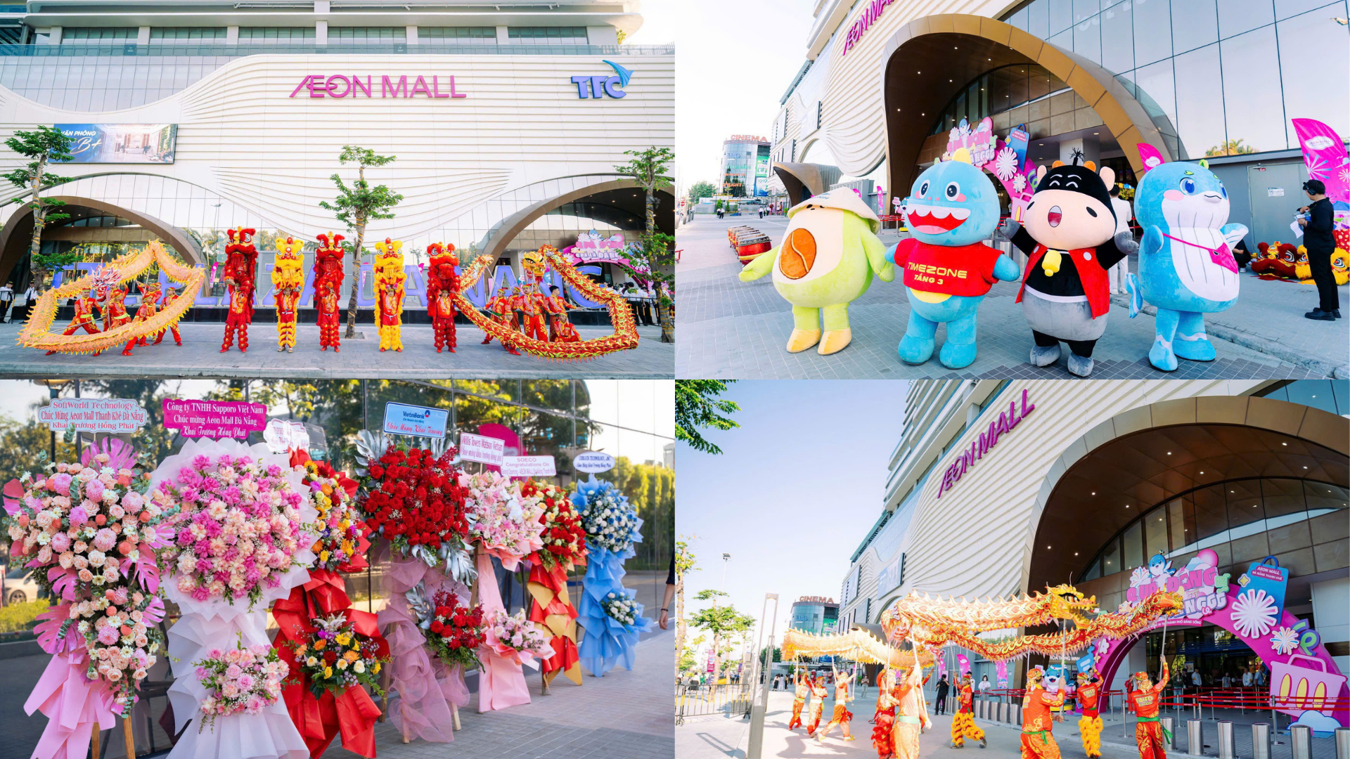 Một số hình ảnh Khai trương AEON Mall Thanh Khê - Đà Nẵng